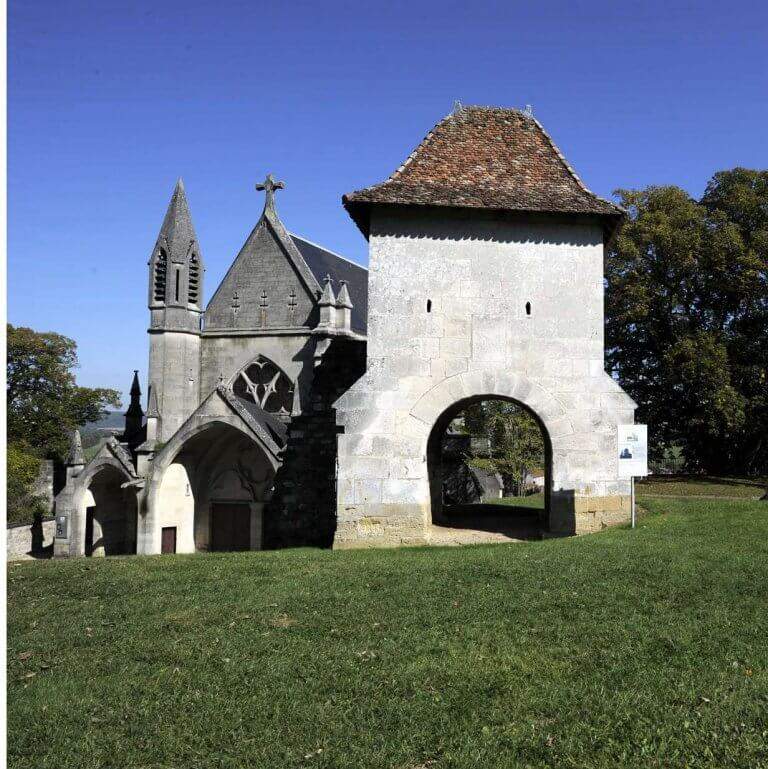 Jeanne left Vaucouleurs by the Porte de France (DR)