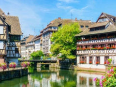 Typical houses in Strasbourg (Public Domain Pictures)