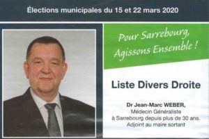 Jean-Marc Weber was Alain Marty's deputy at the Sarrebourg town hall.