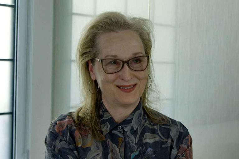 "The situation can only change when the men take a stand," says Meryl Streep.