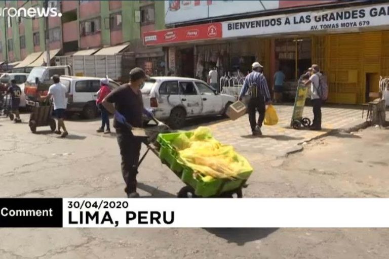 Lima market in Peru (Euronews catch)