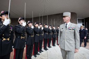 Visit of Army General François Lecointre, Chief of Staff of the French Armed Forces (CEMA), to the Ecole Polytechnique for the 2017 DGA Forum (Jérémy Barande / Ecole polytechnique Université Paris-Saclay / CC BY-SA 2.0)