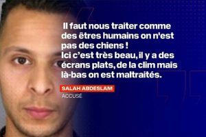 The only survivor of the 13-November commandos, Salah Abdeslam shouted in the dock of the defendants of the Paris court of assizes "We are treated like dogs"!
