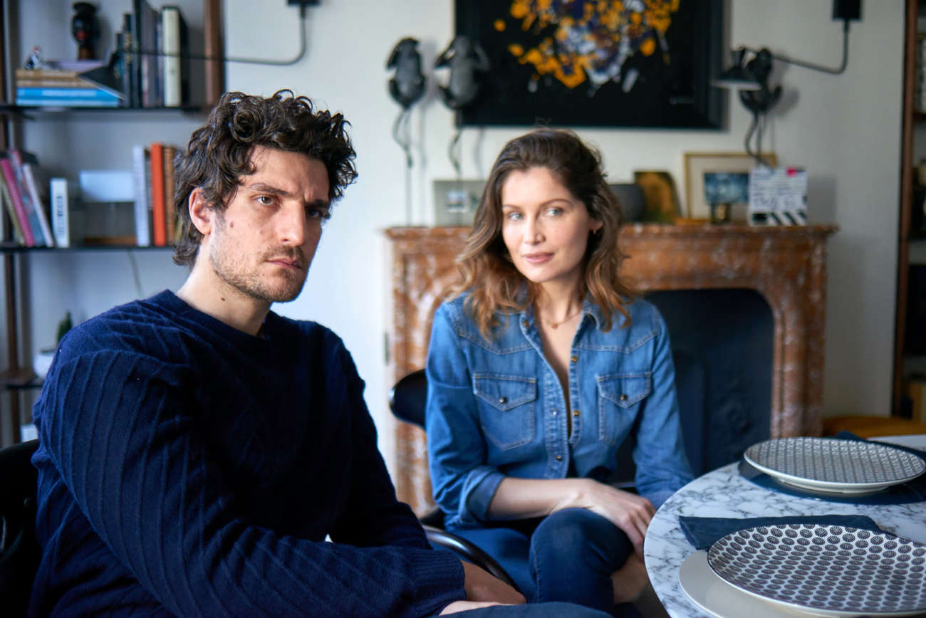 Louis Garrel with wife Laetitia Casta image