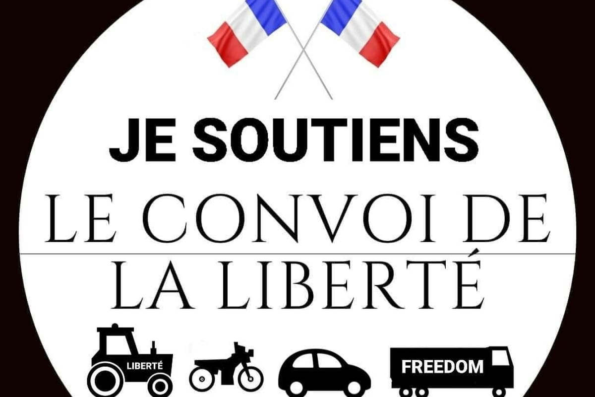 Official logo of the Freedom Convoy