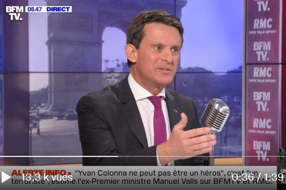 Manuel Valls à BFMTV (capture BFMTV)