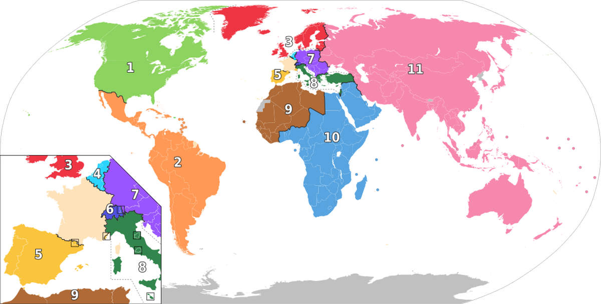 Eleven constituencies of French citizens living abroad (Wikimedia Commons)