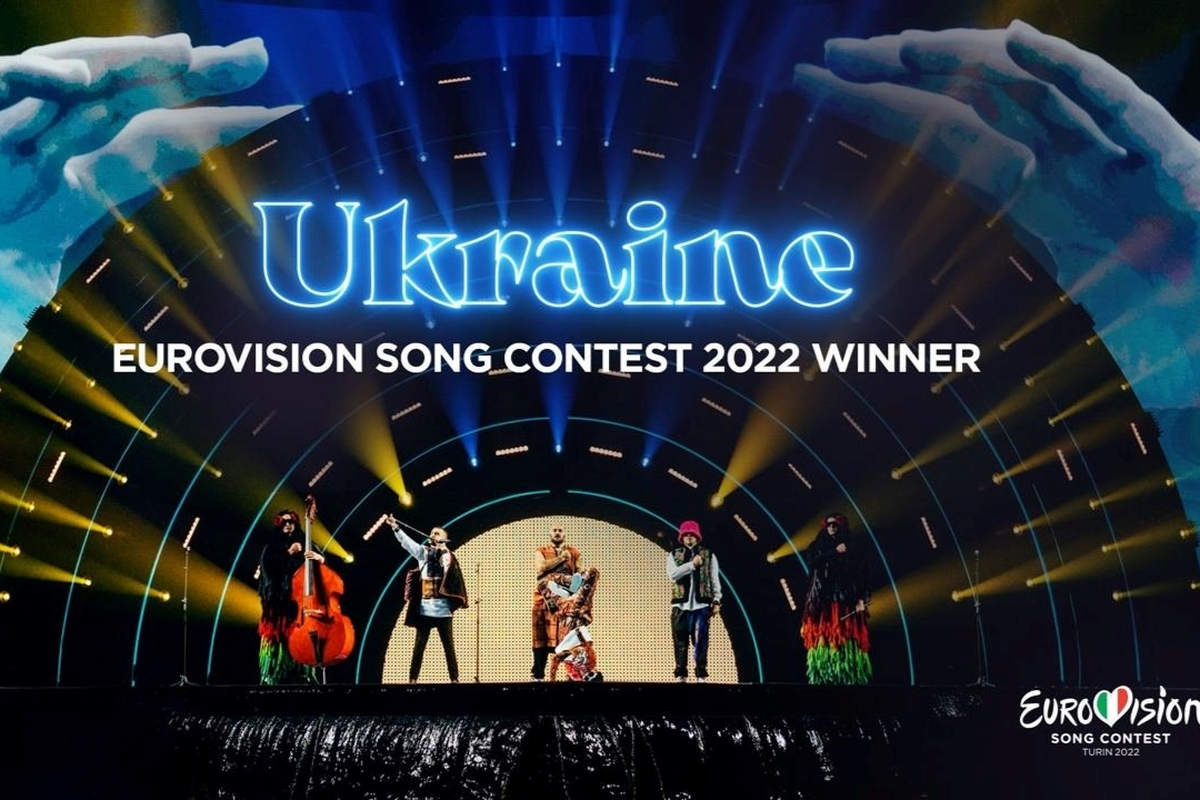 Ukraine wins the Eurovision contest