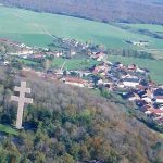 Cross of Lorraine in Colombey-les-deux-Eglises