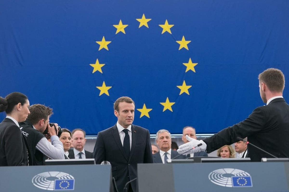 President Macron debates the future of Europe in Brussels (Flickr) President Macron debates the future of Europe in Brussels (Flickr)