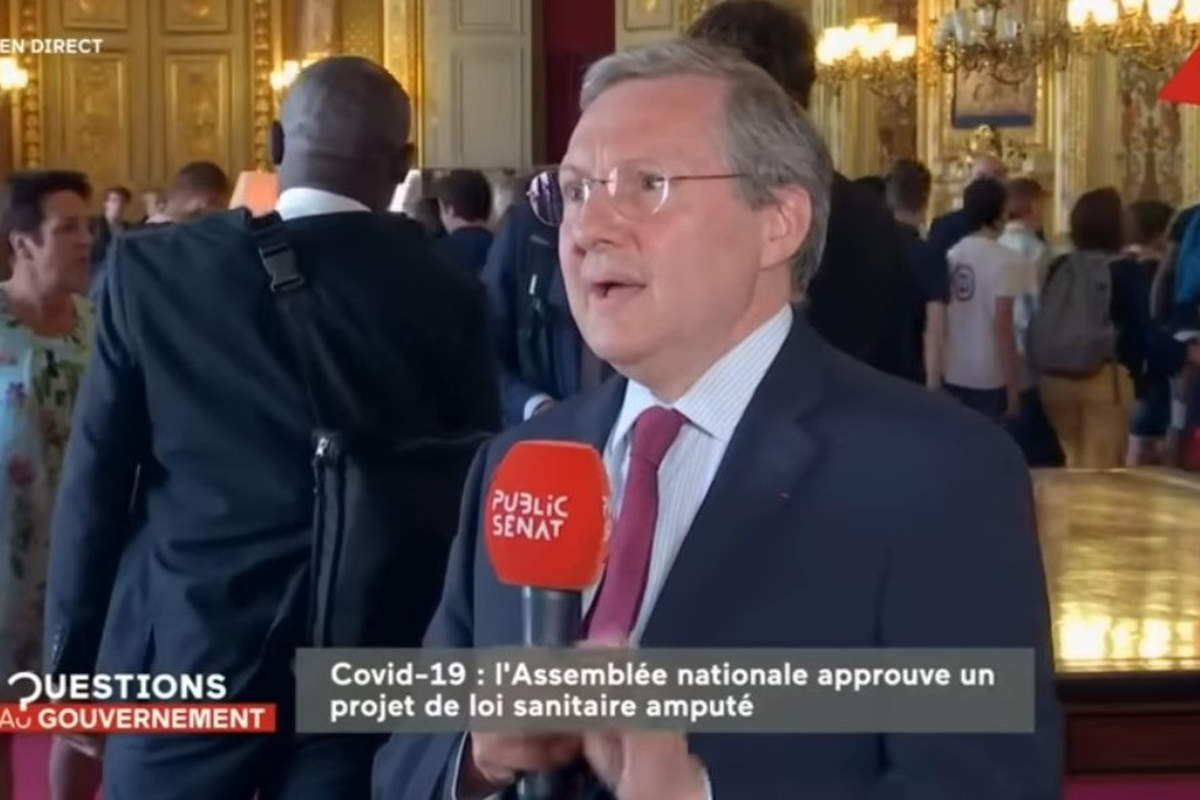 Philippe Bas, quaestor of the Senate, interviewed by Public-Sénat