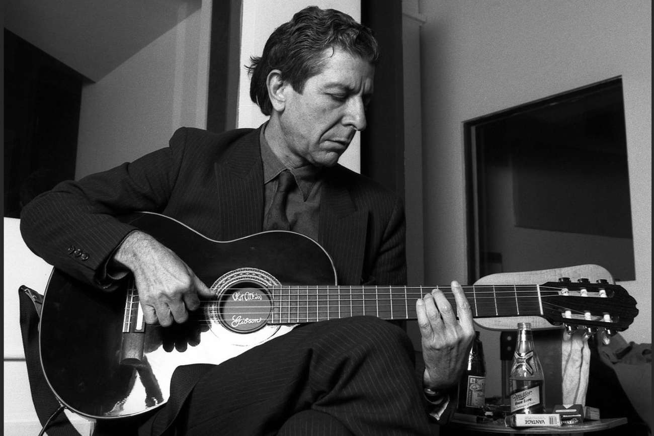 Leonard Cohen wrote dozens and dozens of verses for this "ballad mixing religious and erotic imagery".