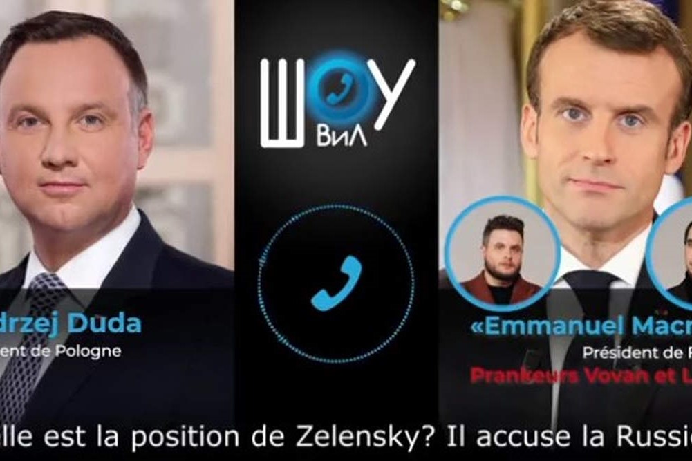 Macron/Duda phone hoax (Twitter)