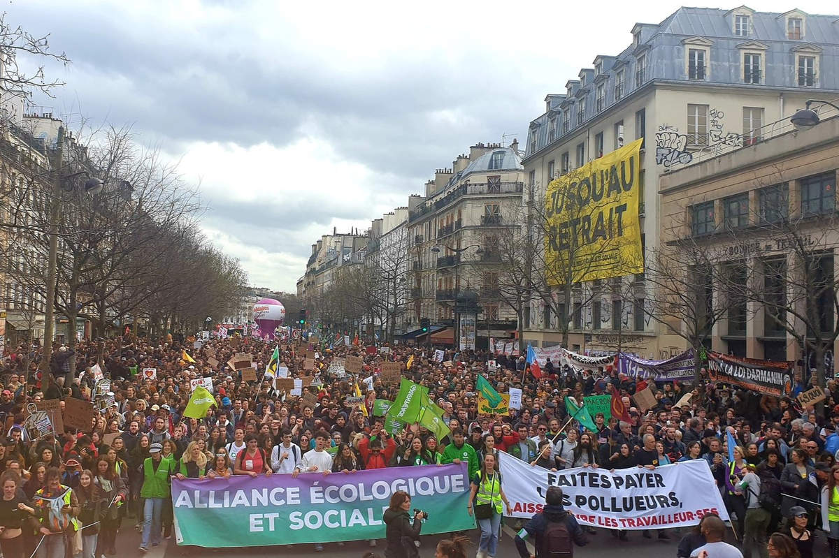 Pensions : scenes of chaos in France!