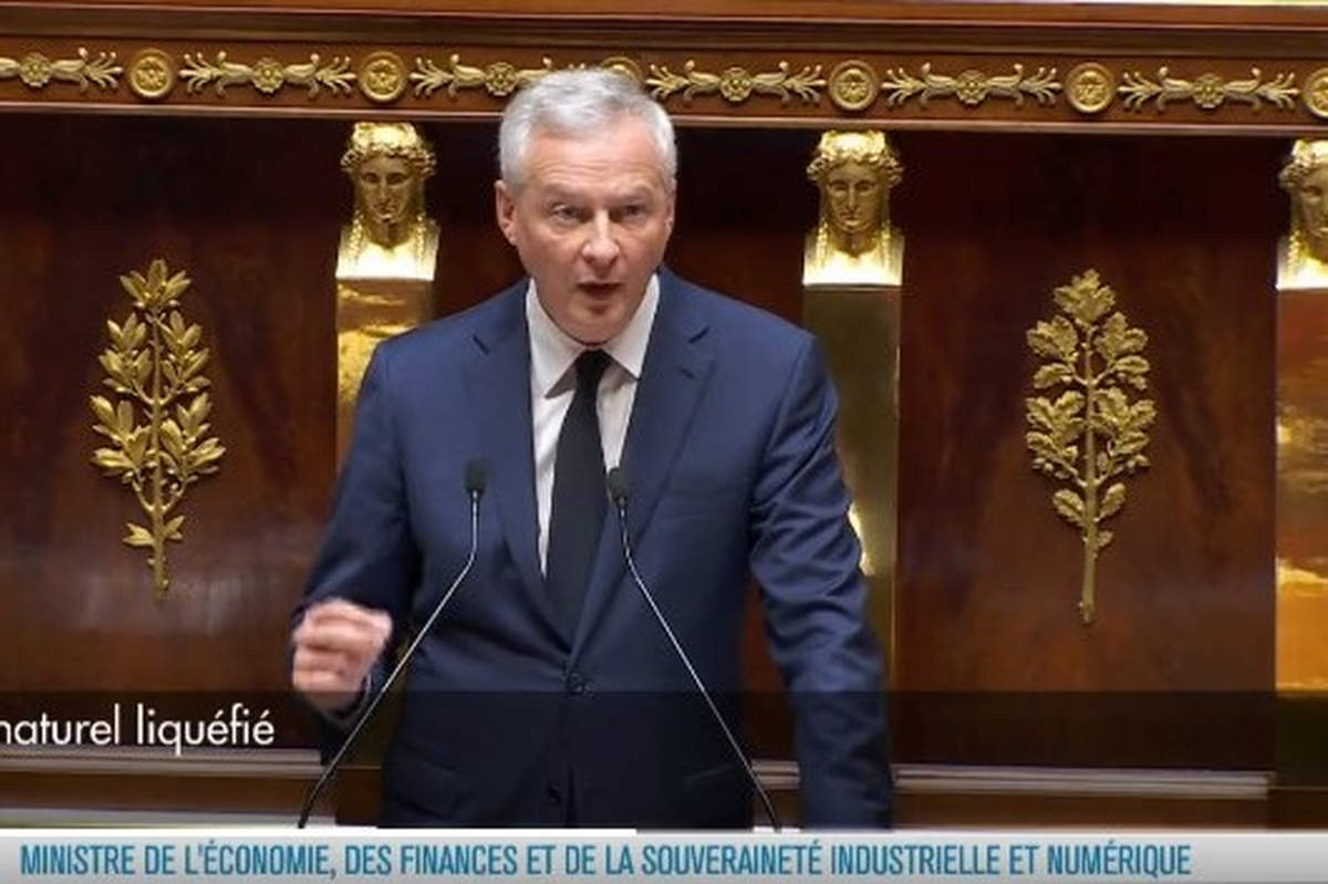 Bruno Le Maire at the French National Assembly (twitter)