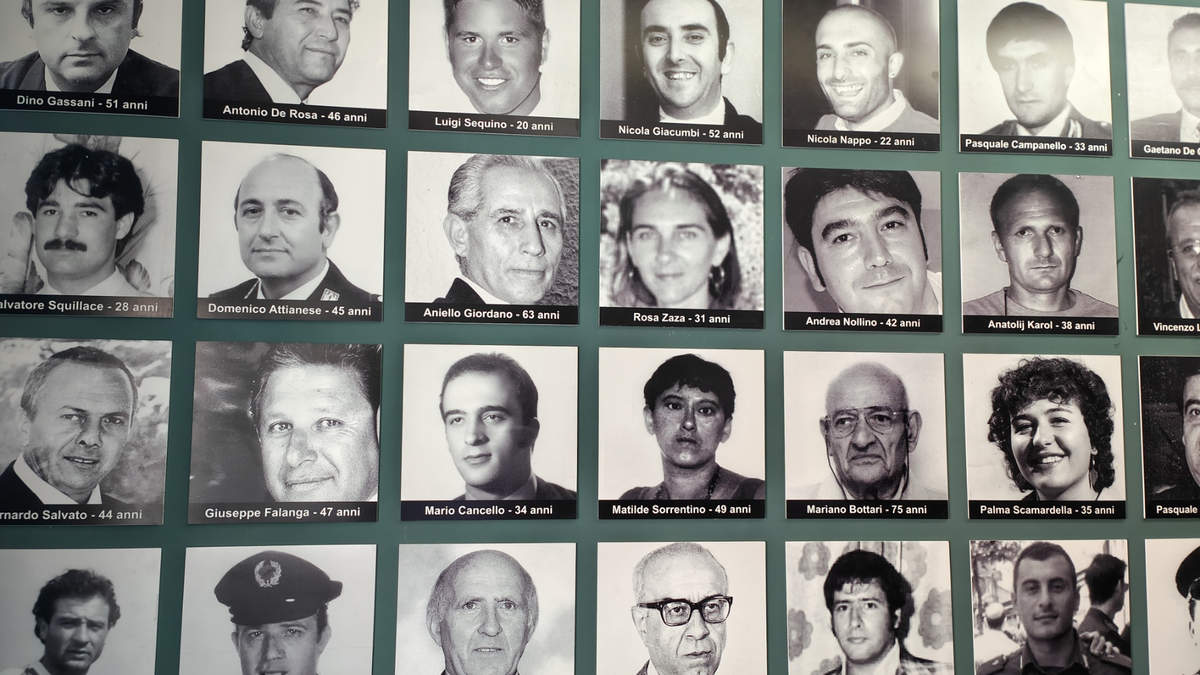 Photo of mafia victims