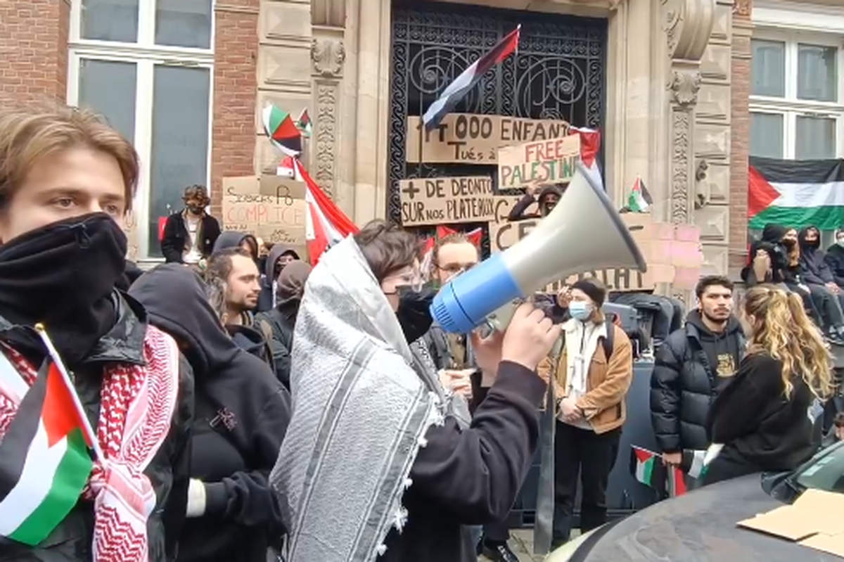 Solidarity with Gaza extends to French universities