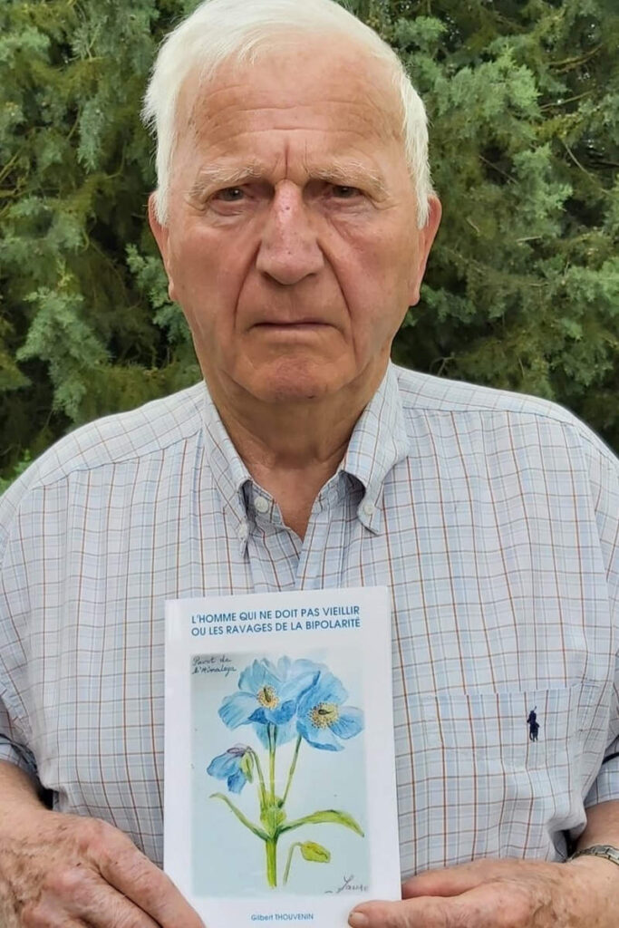 Gilbert Thouvenin, author of a book about his life (DR)