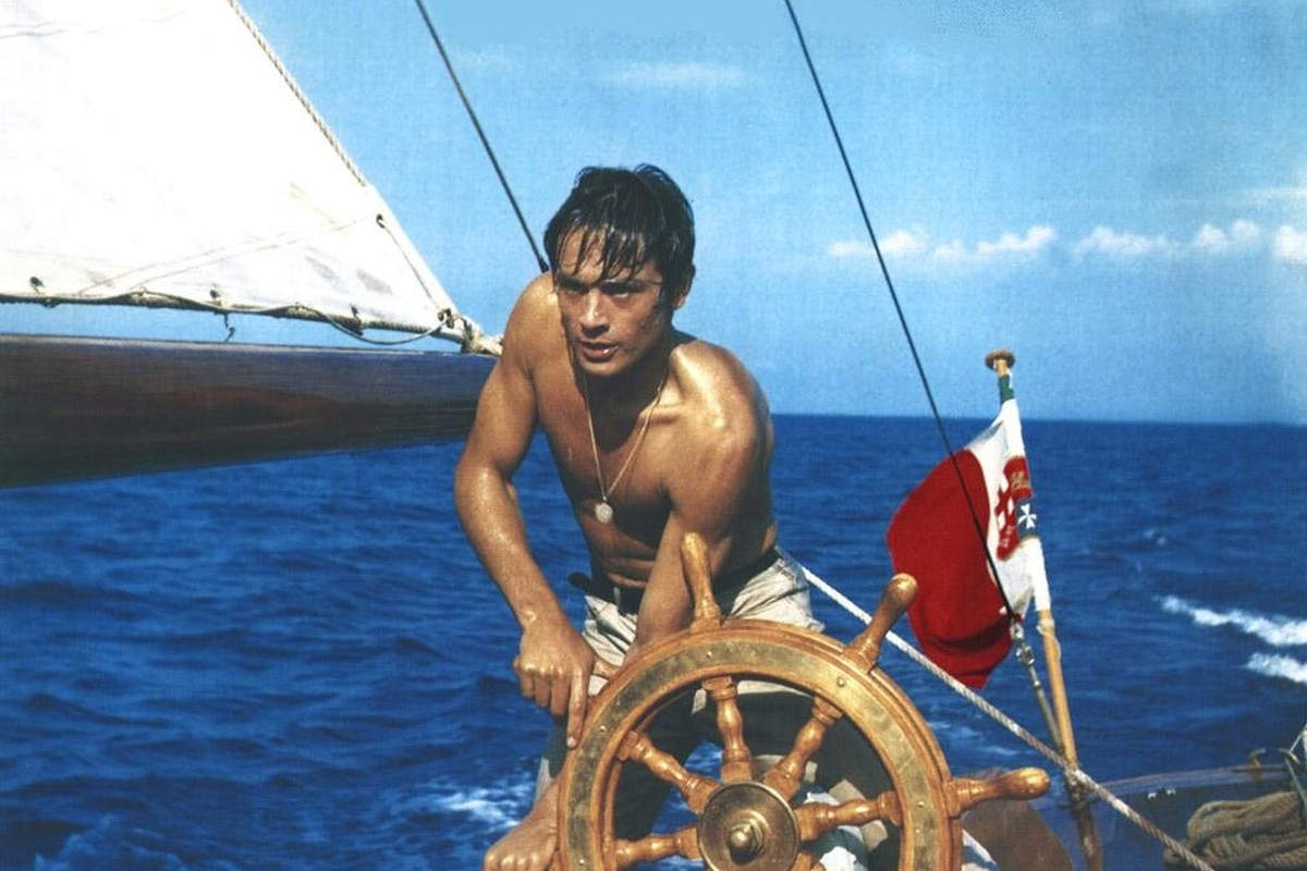 Alain Delon in “Plein soleil” (Flickr)