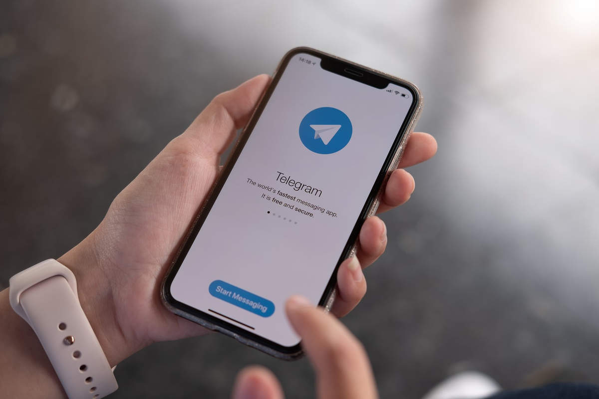 Encrypted platform Telegram has more than 900 million customers (UnlimPhotos)