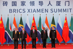 Family photo of Brics leaders on the sidelines of the 10th BRICS Summit (Flickr)