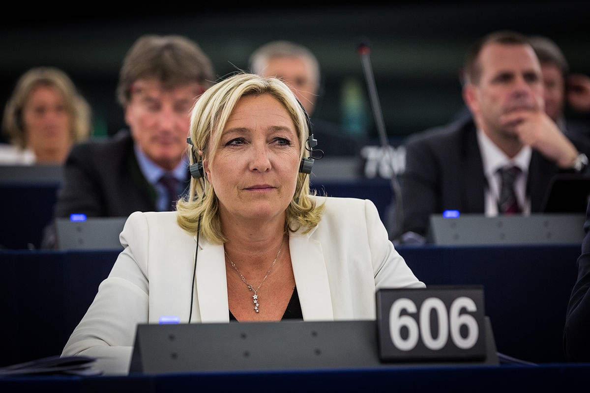 Marine Le Pen at the European Parliament (© Claude Truong-Ngoc / Wikimedia Commons)