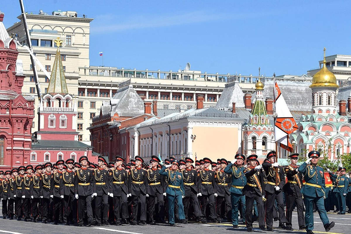 Russia targeted by drones on eve of Victory Day celebrations