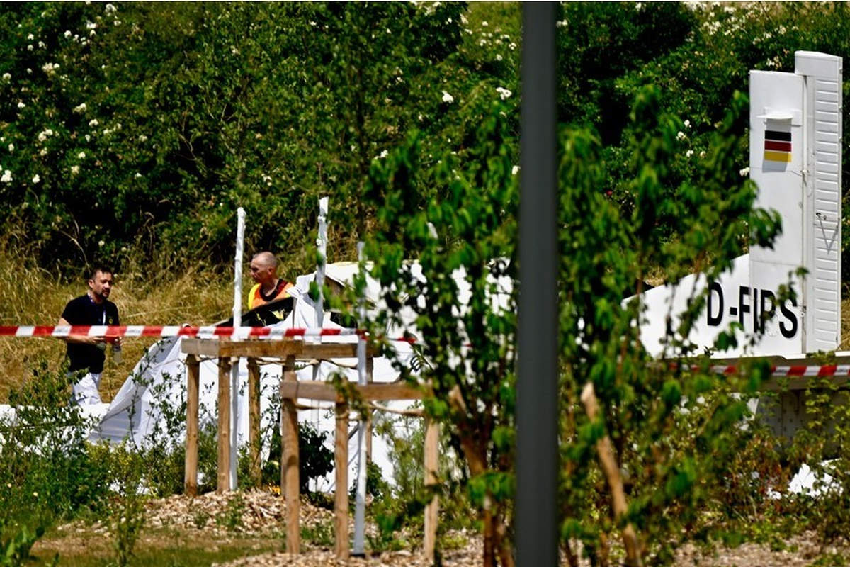 Eleven people killed in a plane crash in Tomblaine (54)